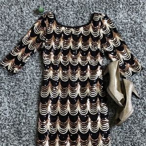 Crystal Doll Sequence Dress